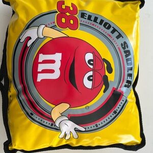 M&M's Racing Pillow nascar Elliott Sadler